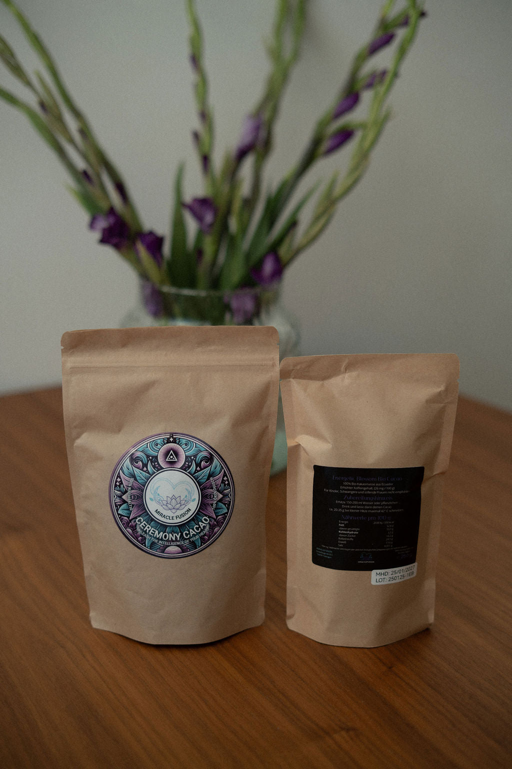 MIRACLEFUSION Energetic Blossom Ceremony Cacao (250g)