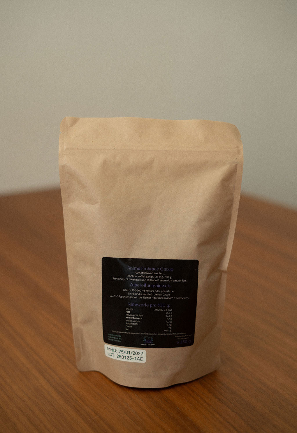 MIRACLEFUSION Anima Embrace Ceremony Cacao (350g)